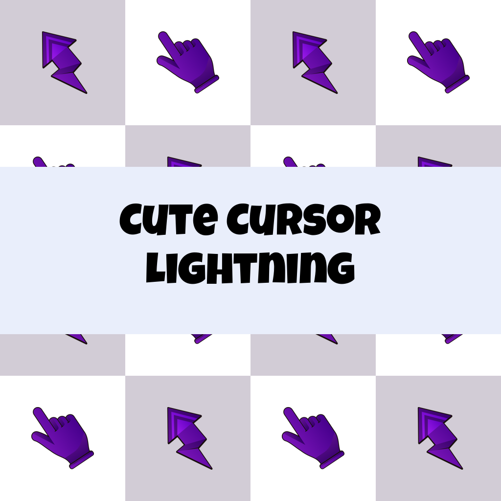 Cute Cursor Lightning